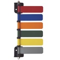 Omnimed Room ID Flag System, 4" Std 6 Color Set (Quickly & Cleary Alert Staff 291836